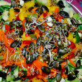 Вегетарианские салаты: что приготовить, вкусные рецепты на каждый день