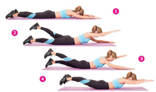 Слабые мышцы спины? Используй специальные упражнения! Комплекс для укрепления спины