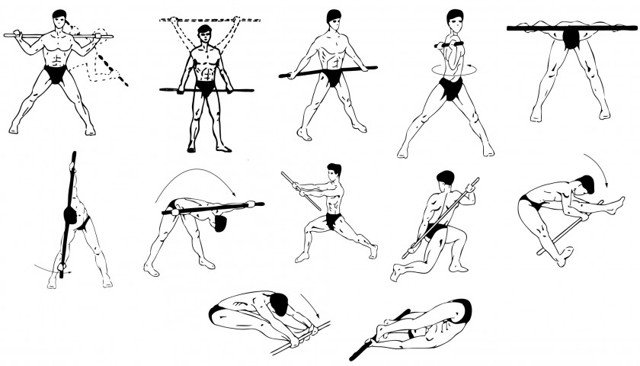 Комплекс упражнений с гимнастической палкой: основные правила, лучшие упражнения